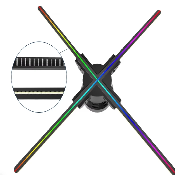 Hologramski projektor premer 560mm 672 Ledic za oglaševanje, hologramski projektor, ceneje, ugodno, prihranek, lokalno, ljubljana, oglaševanje, 672 ledic, brezžično napajanje, hologrami
